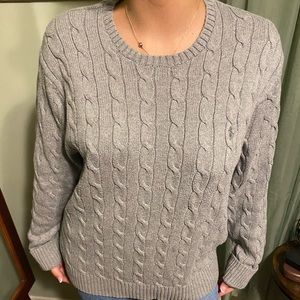 Polo by Ralph Lauren Grey sweater, in good condition